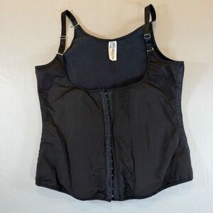 Ann Chery Premadonna Waist Cincher Vest Black Shapewear XXXL Made in Colombia